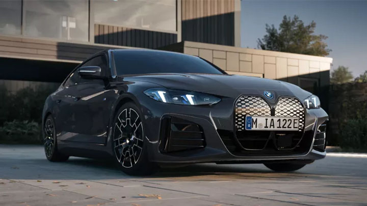 clean detailed car exterior