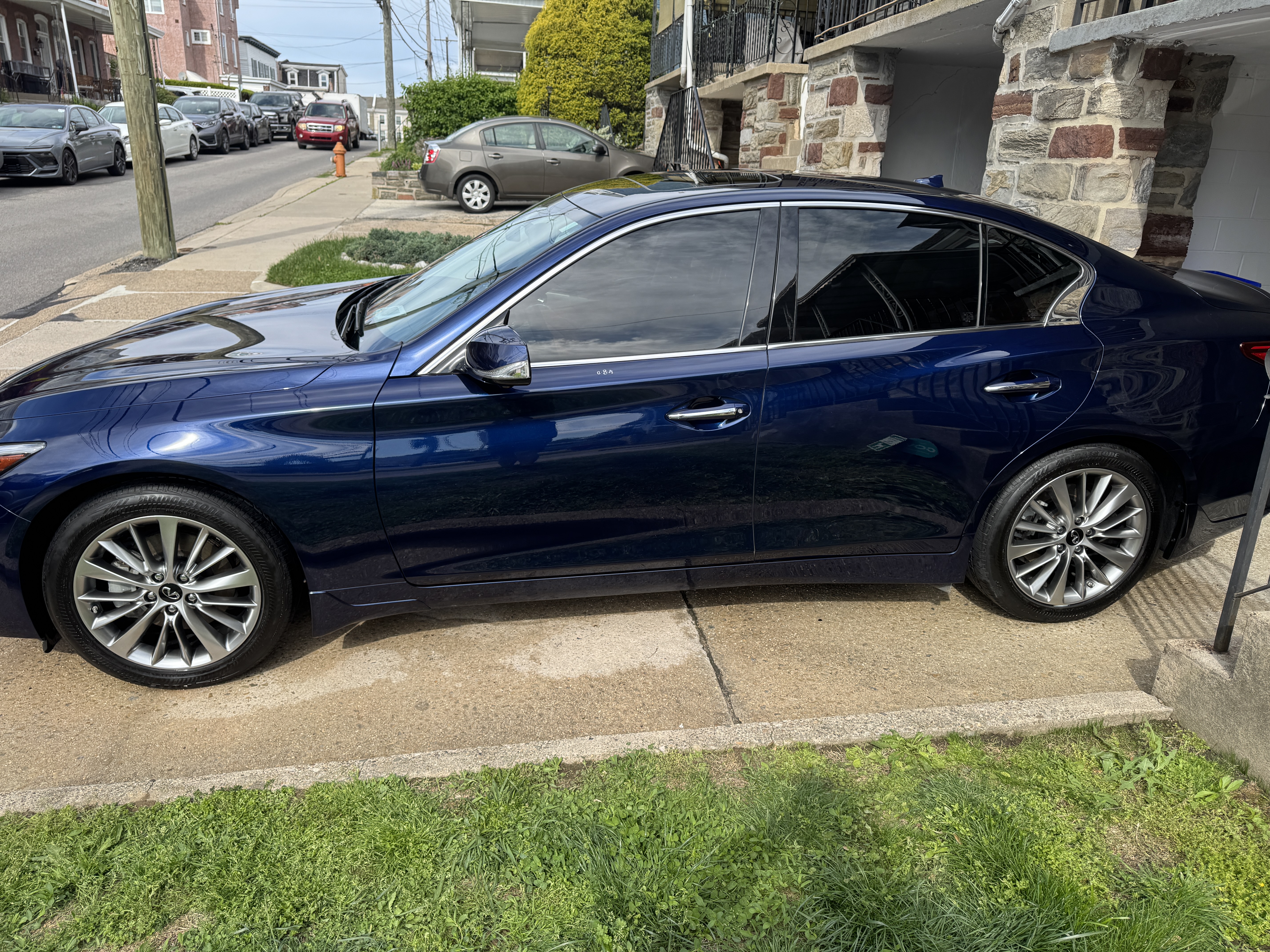 Paint correction reflection finish