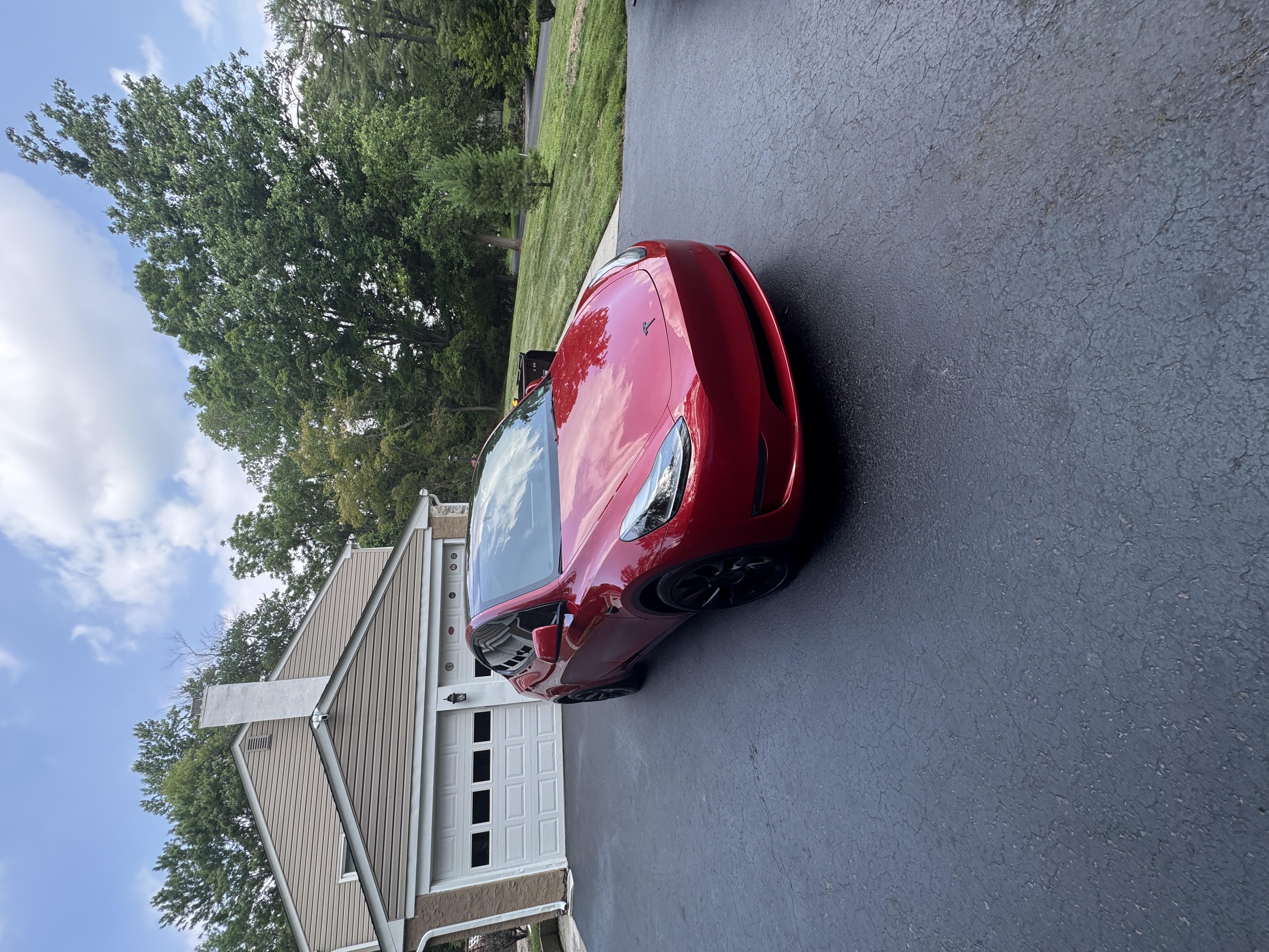 Freshly detailed vehicle close up