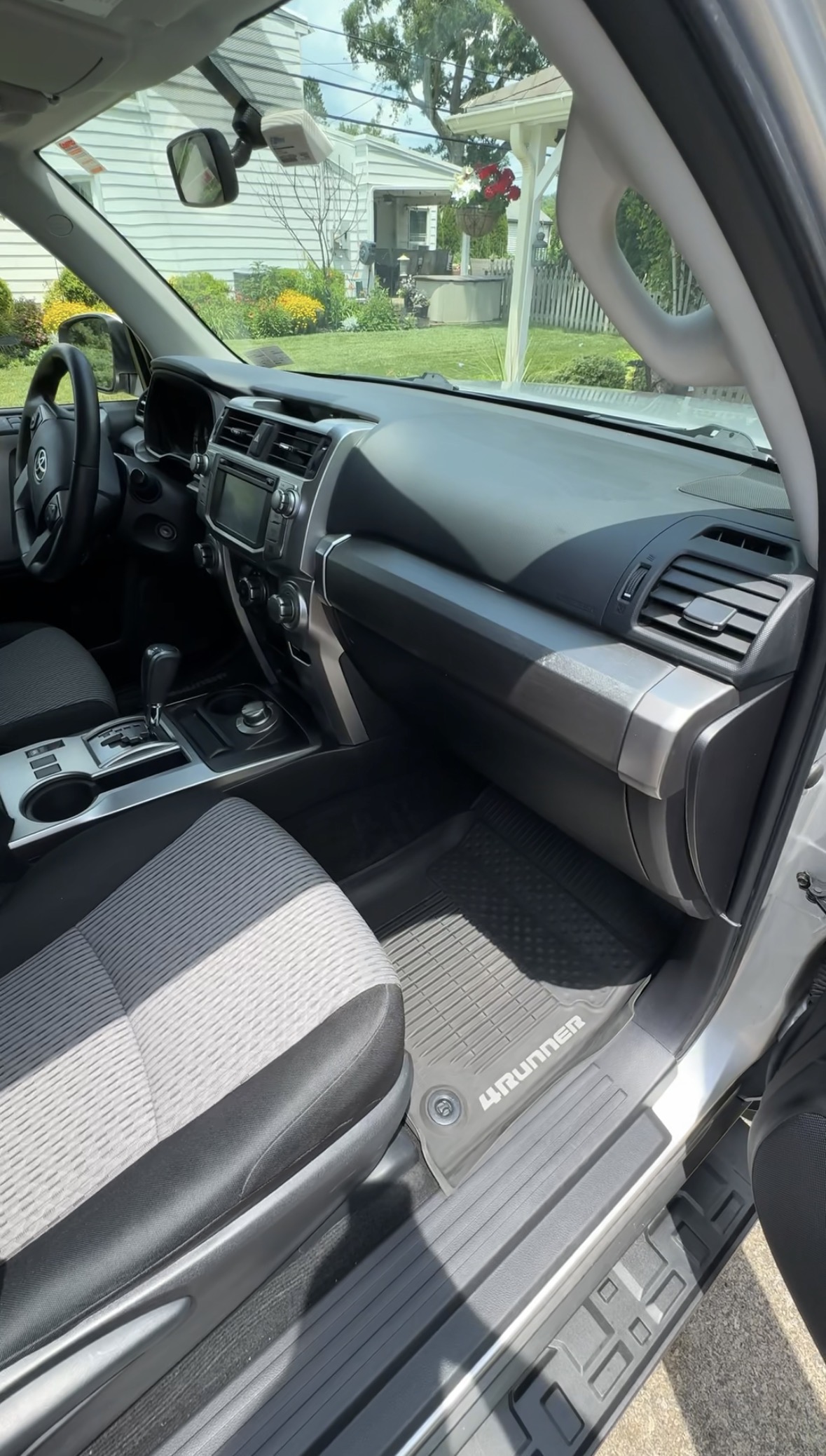 Chevy interior after mobile detailing